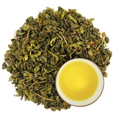 Чай зеленый Земляника со сливками