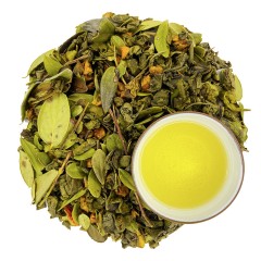 Чай зеленый Айва с персиком